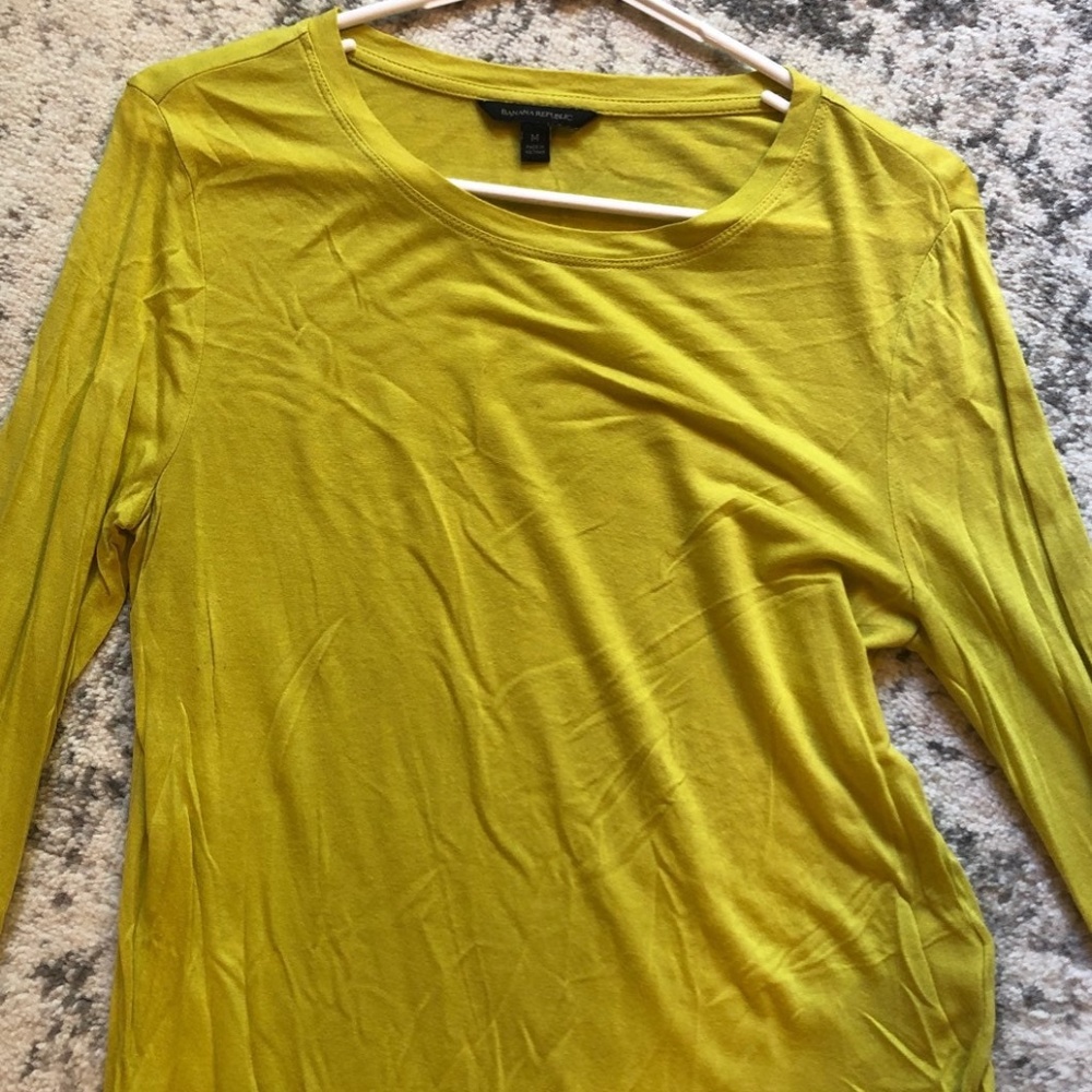 Long Sleeve T-Shirt Banana Republic Medium